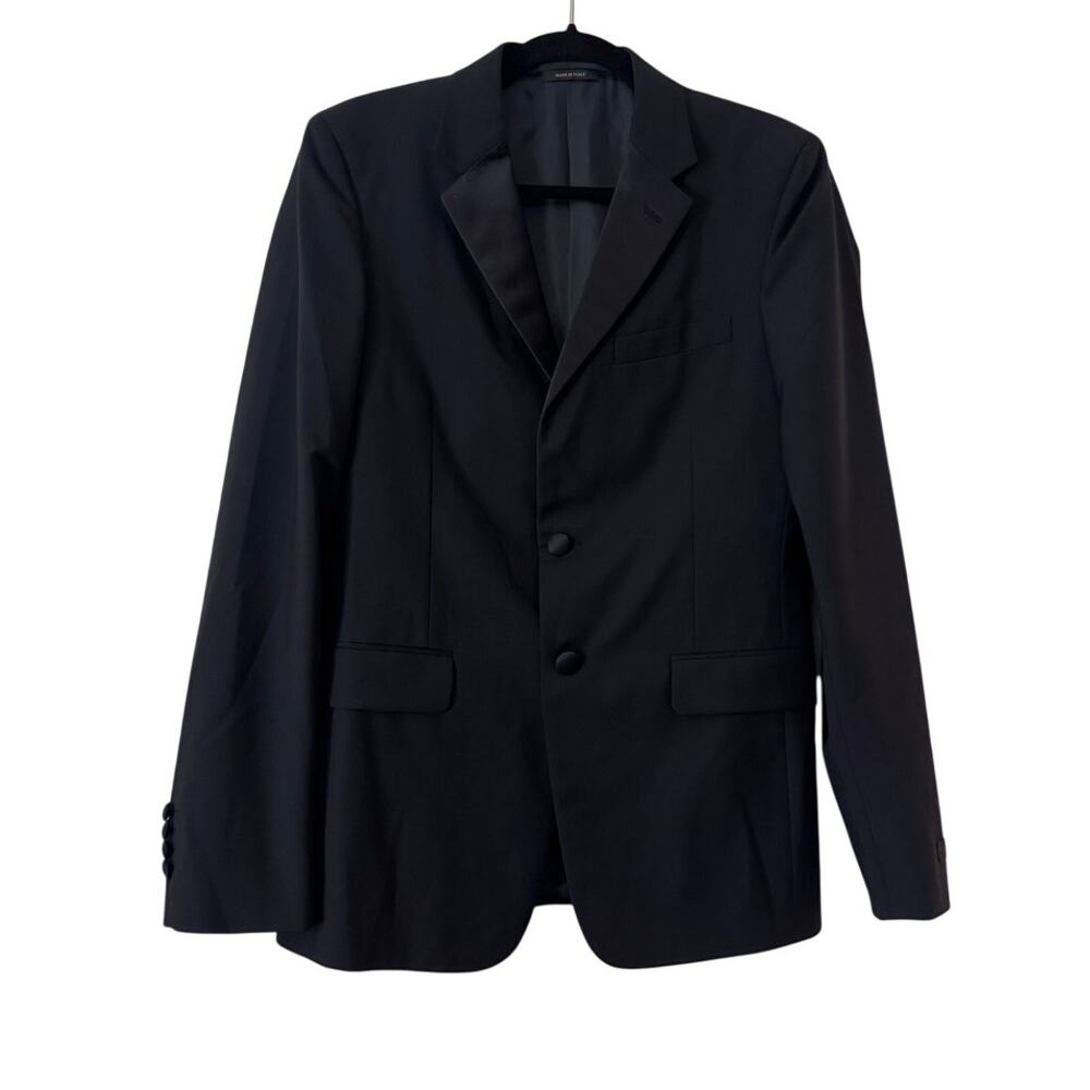 Prada NWT Men's Navy Smoking Wool-Mohair Blend Full Suit